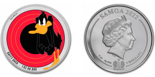 Daffy Duck - farebný